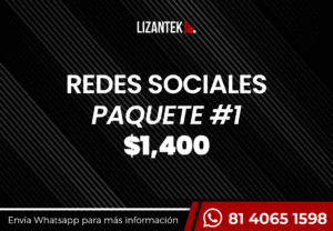 Redes Sociales Paquete 1