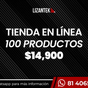 Tienda en Línea 100 productos