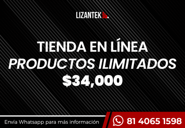 Tienda en Línea productos ilimitados